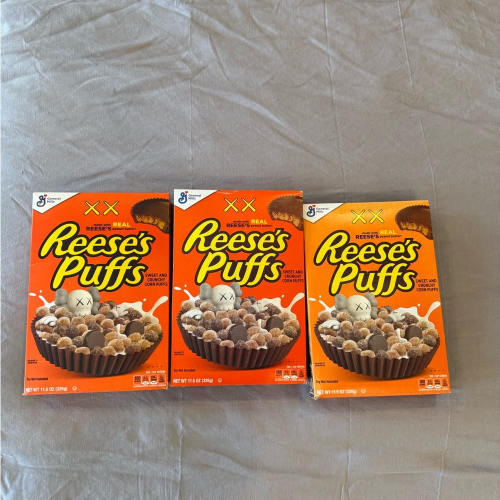kaws reese’s puffs